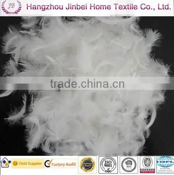 washed duck feather 2-4white duck feather filling material IDFL standard