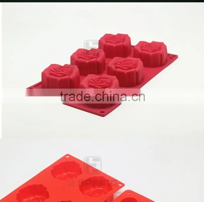 8 Cavity Silicone DIY Molds for Handmade Soap Cake Pudding