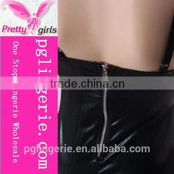 party dress sexy leather dress for girl