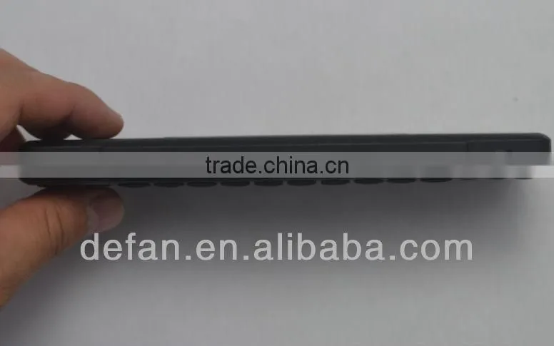 Factory Wholesale Spanish and English Letters USB Silicon/Rubber Wireless Keyboard