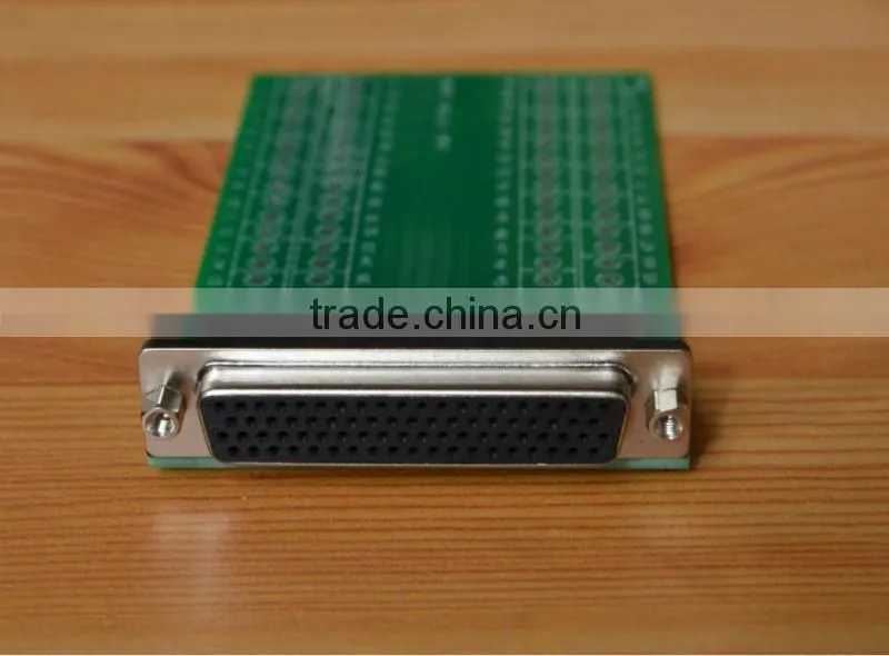 high-quality d-sub 78 pin male connector with Terminal block 5.0 Pitch