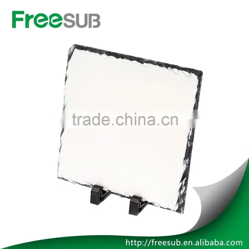 Hotsale DIY L30*H30*W0.9CM blank up opening sublimation slate rock pictures