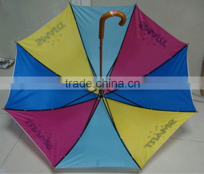 30" durable double layers golf wooden umbrella