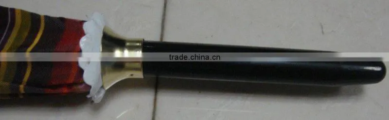 printed promotion golf umbrella with double ribs