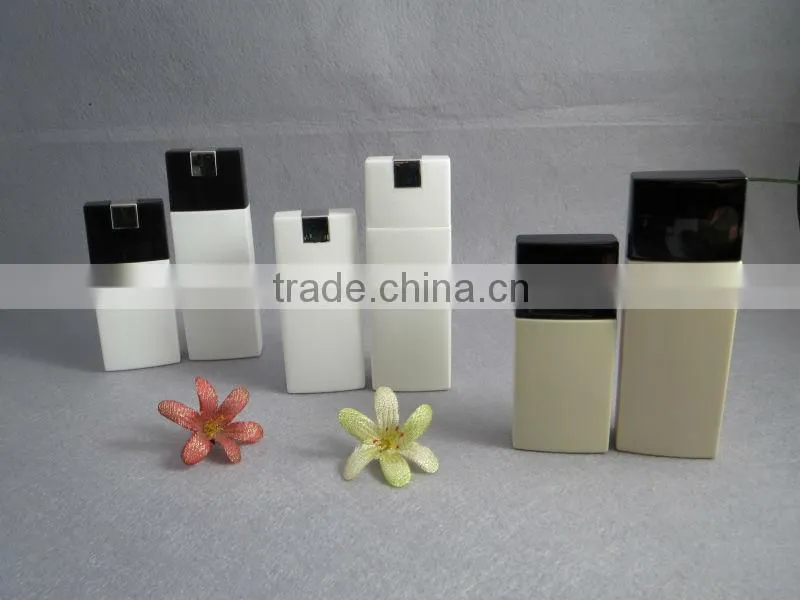 straight white cosmetic lotion bottle for skin lotion