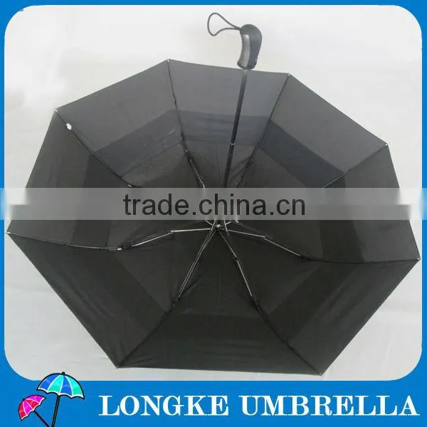 Double layer 2 fold golf umbrella,Windproof 2 fold umbrella, Automatic open