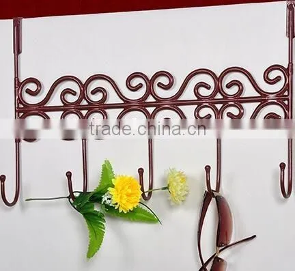 Stainless steel over the door hook