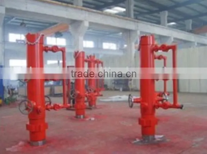 casing cementing head for well drilling