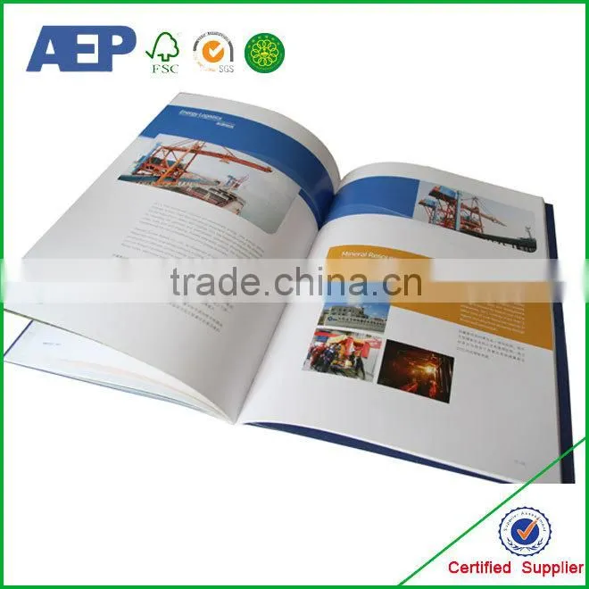 Costom cheap colorful advertising booklets printing