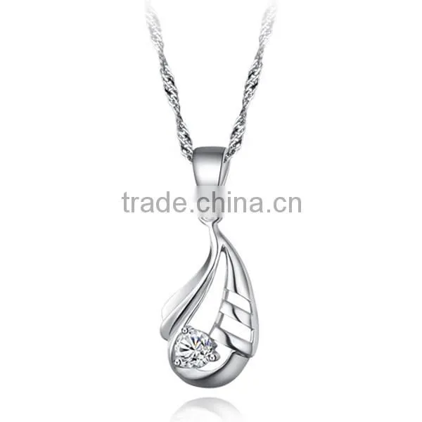 925 Sterling Silver pendant necklace design offashion necklace 2016