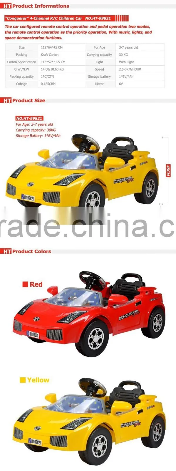 Wholesale Ride on Battery Operated Kids Baby Car,kids rc car with music and light,nice car for baby gift .