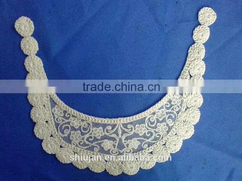 V shape fashion crochet/ lace Collar or necklace