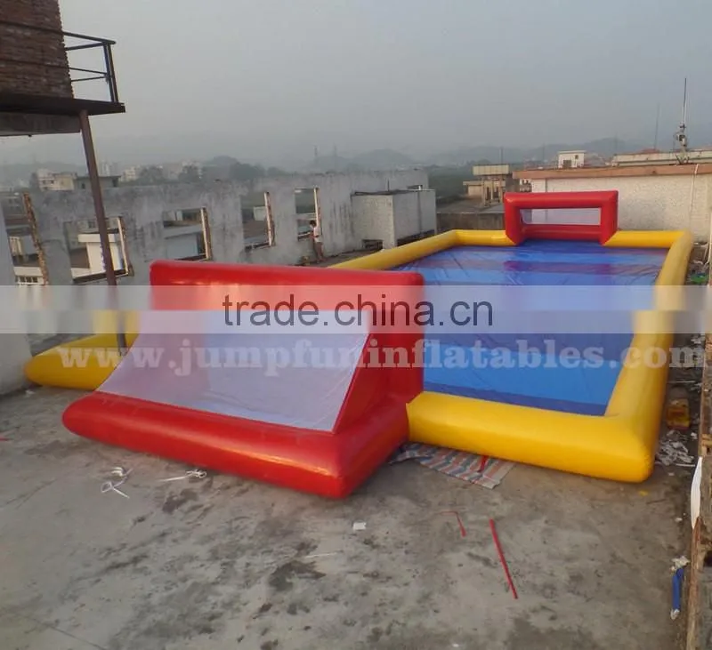 Large inflatable football arena for adults and children cheap Soccer Inflatable Human Field