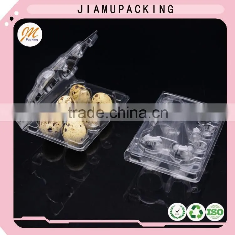 Cheap disposable clear plastic quail egg tray