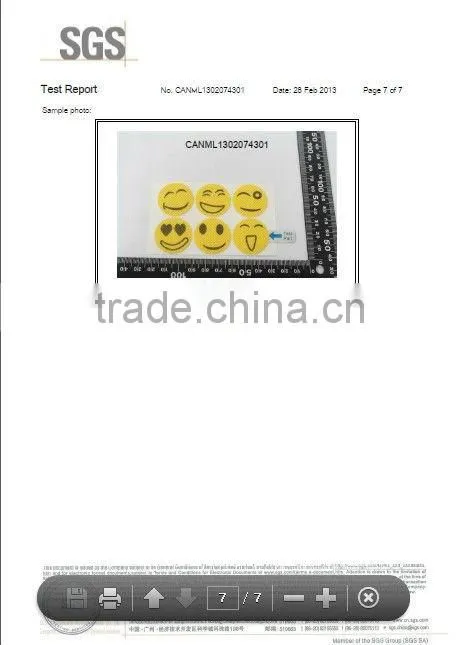 100% Natural Citronella Oil Mosquito Repellent Patch for Zika Virus
