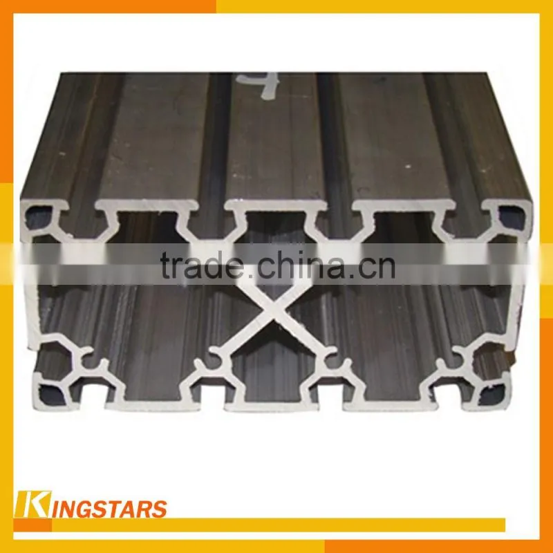 high quality Anodized/powder coating customized aluminum standard section
