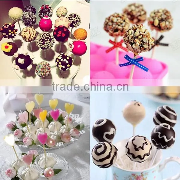 Beautiful and popular silicone cake pop maker lollipop candy mold