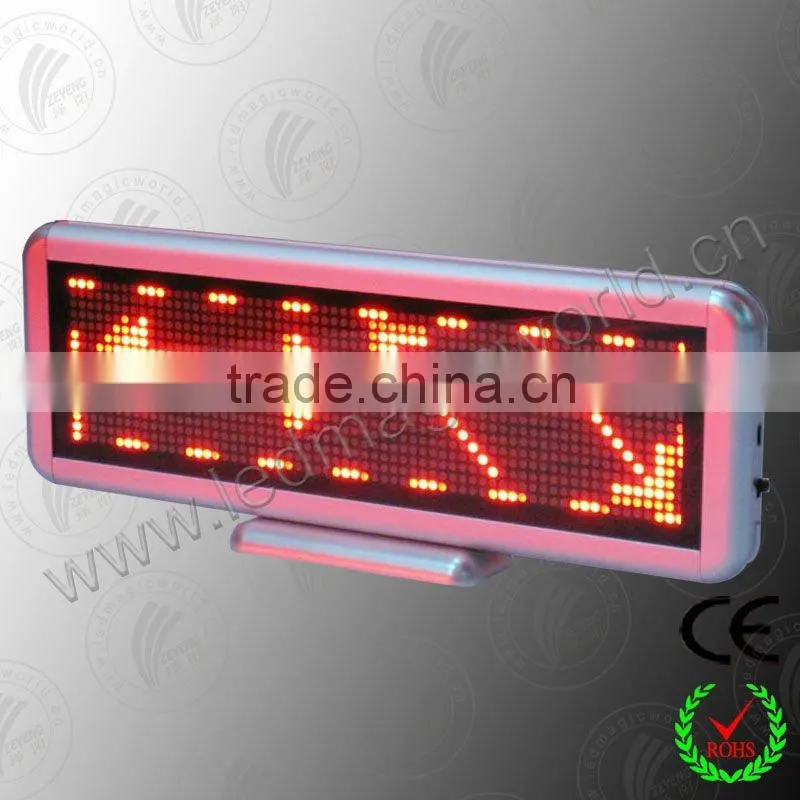 New advertising material led scrollling message mini display