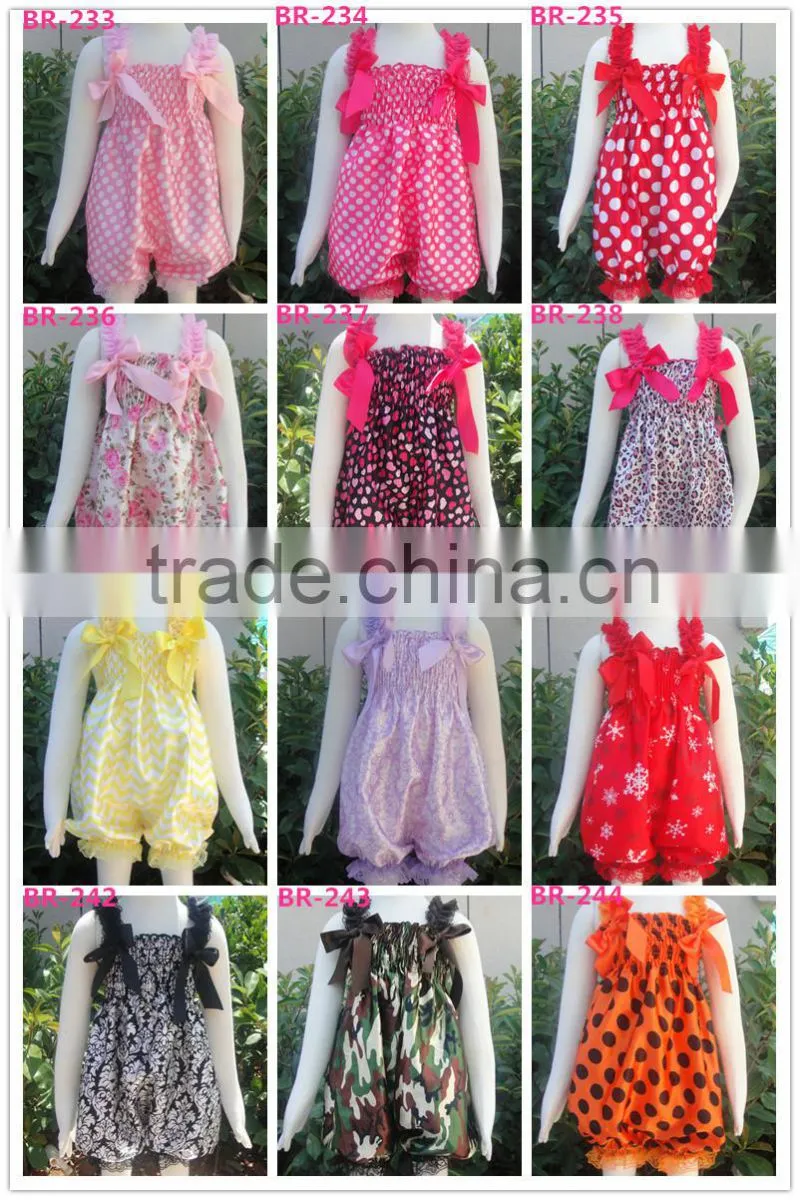 Baby Wholesale Satin Petti Bubble Knickers Princess Romper Red With White Polka Dots Satin Romper Kids Petti Romper