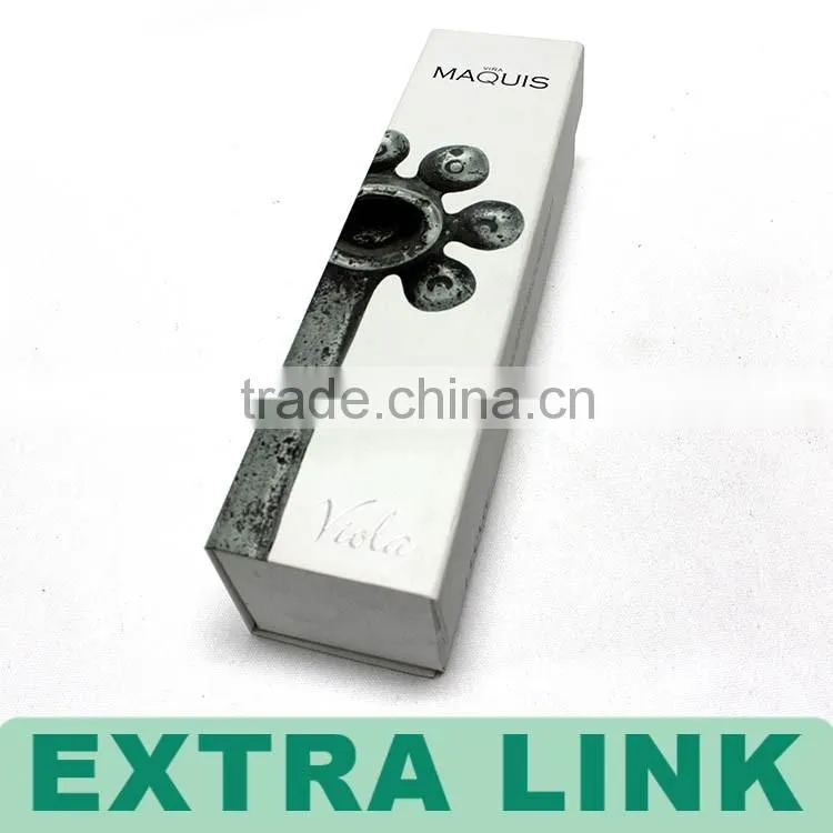 Luxury custom design magnetic closure cardboard packaging box for wine
