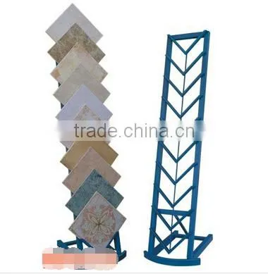 Multi-tier Metal Ceramic Tile Display Stand