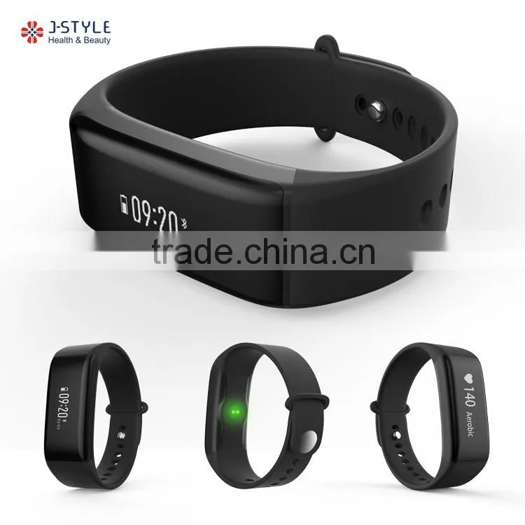 New Fashionable Bluetooth energy bracelet digital silicone wristband with heart rate monitor