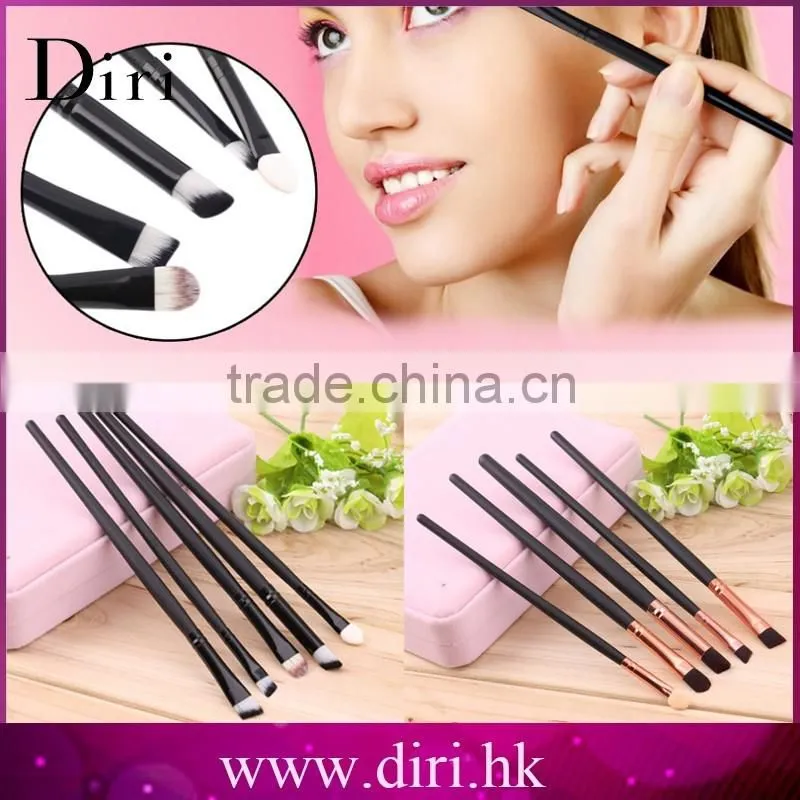 Pro 5Pcs Cosmetics Makeup Brush Rose golden Eye Shadow Applicator Custom Logo Makeup Brush Set