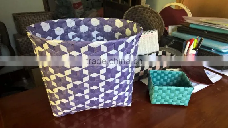 Viet Nam woven polypropylene fabric baskets