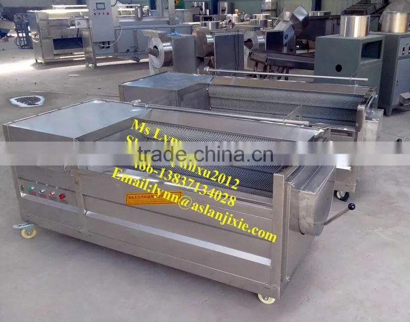 potato ginger washing peeling machine /ginger peeling cleaning machine
