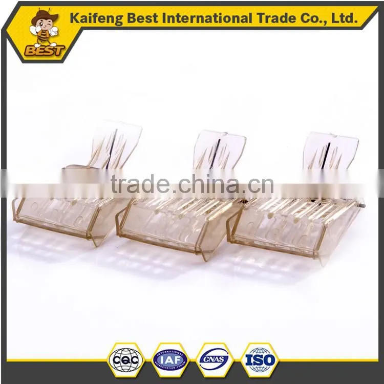 new style beekeeping bookholder type plastic queen cage