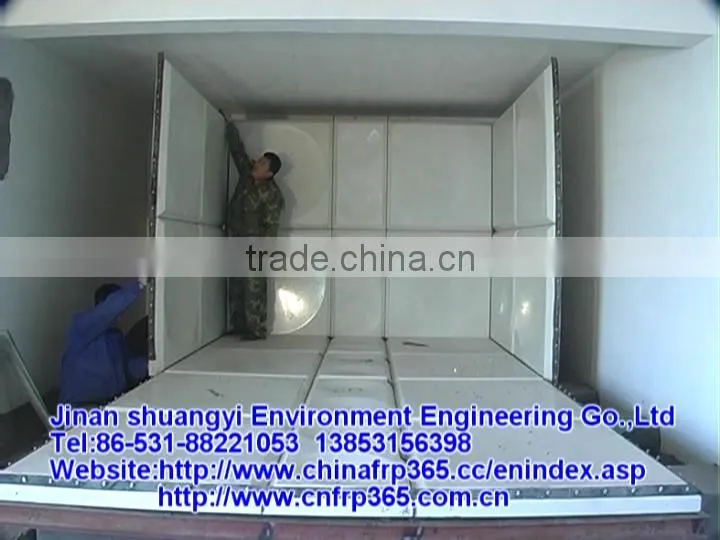 grp panel type water storage tank for drinking water(High quality)