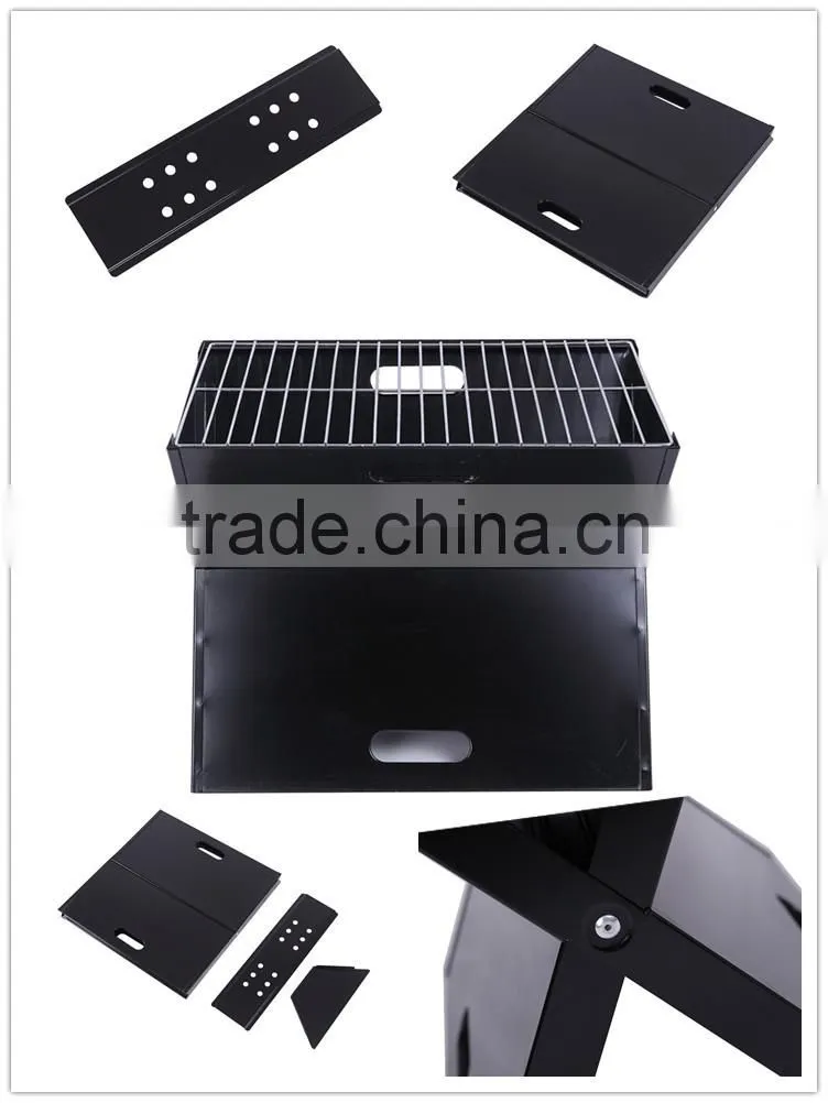 2015 New Arrival Smokeless Indoor Charcoal Portable Folding Bbq Grill