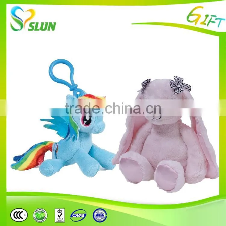 Cute Plush Stuffed Animal Keychain Clown Fish Toy