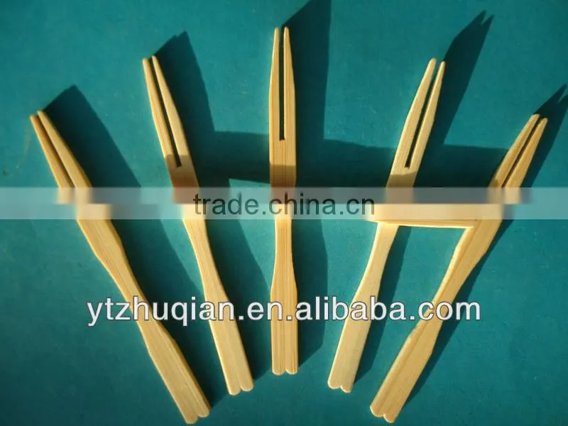 High Quality Party Bamboo Fruit Fork