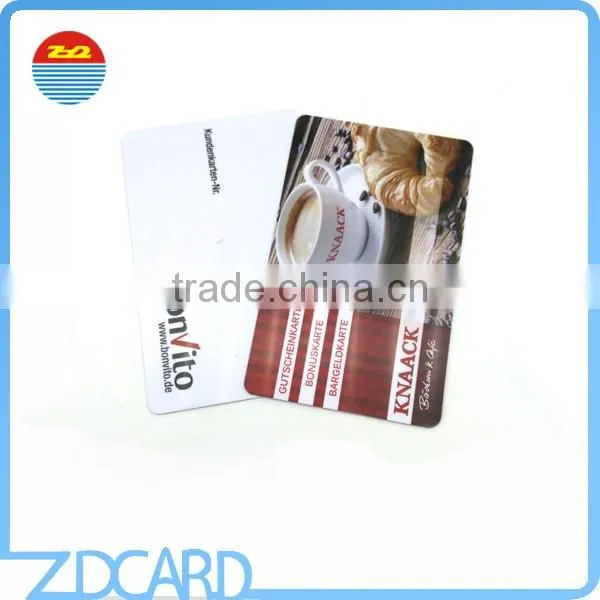 Cr80 Inkjet Printable RFID Contactless Smart PVC Card