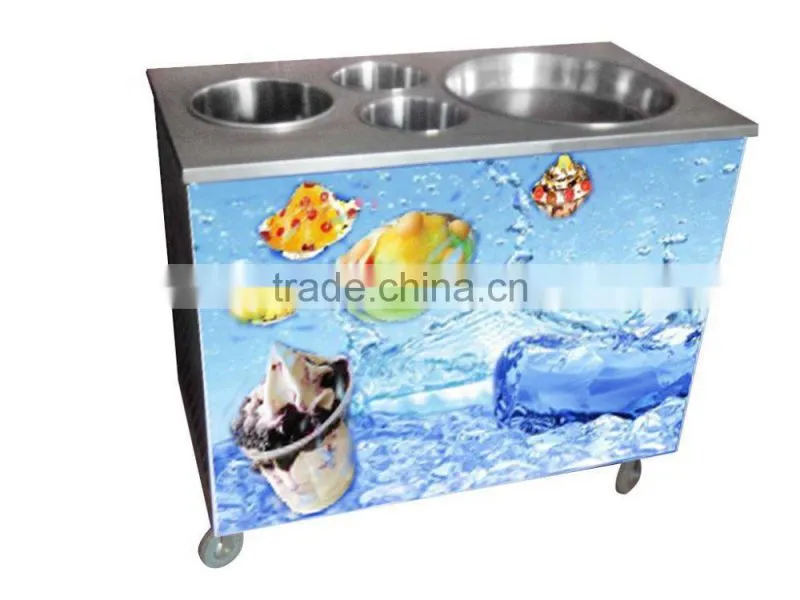 hot slae yogurt powder thai ice cream machine for roll