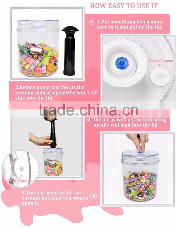 Vacuum Expert! Home storage and organization container