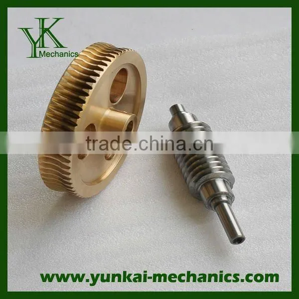 Small brass worm gear wheel for reducer gearbox worm gear reducer