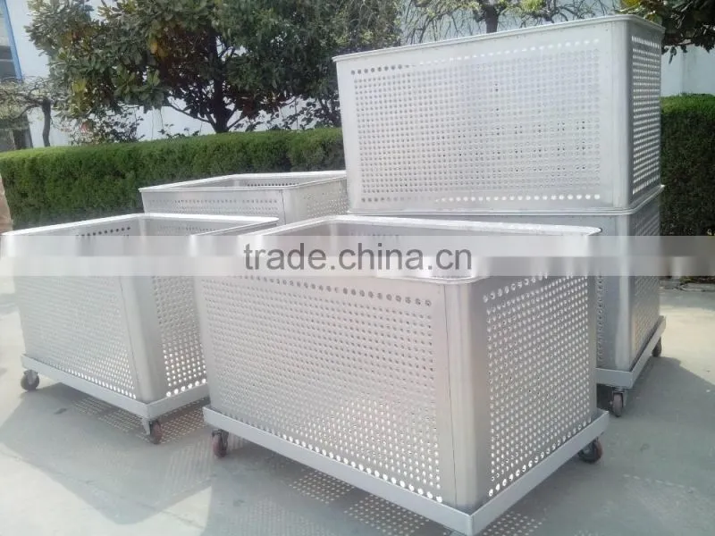 Aluminum alloy Spot welding sterilization revolving container