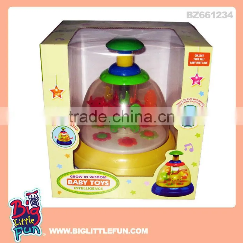 Battery operated car toys farm tractor toy with music and light