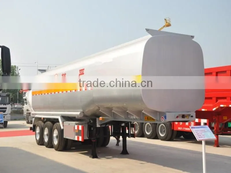 Used 3axles 20m3 oil tank mercedes trailer truck and oil tank semi trailer for sale