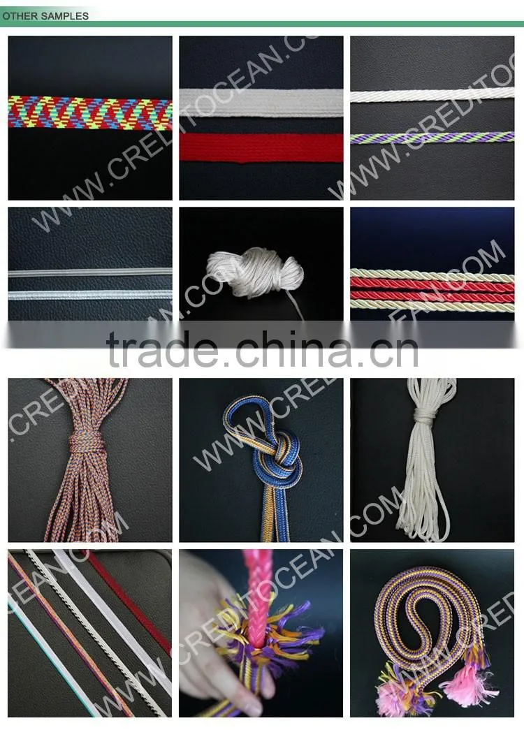 Rope or cord shoelace Braiding Machine