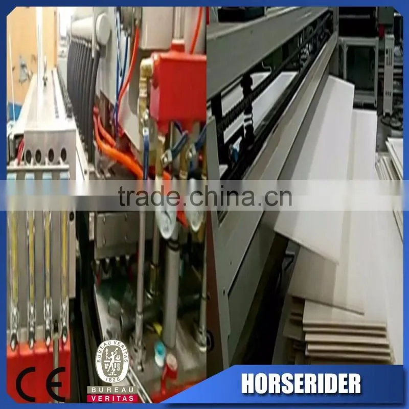 PP pe pc Hollow plate Sheet Board Production Line/pe pp pc advertisement board sheet making production line