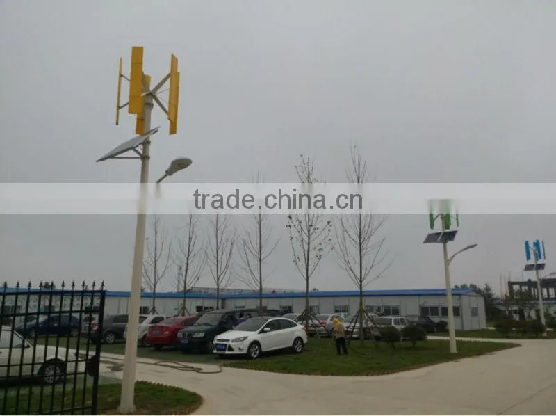 roof-mounted vertical axis wind turbine