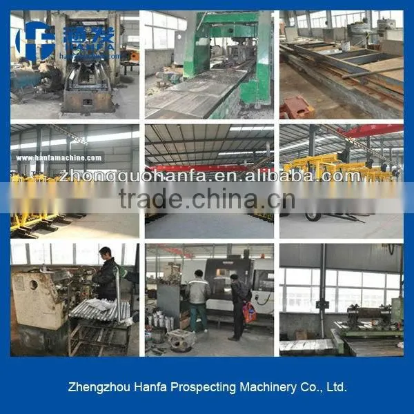 rock expert, HF150T rock drilling rig with DTH hammer or tricone bit