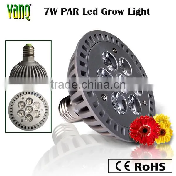 Led homemade plant lights,rgb color flowering light,12w par38 light