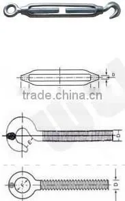JIS Frame Type turnbuckle hook-eye