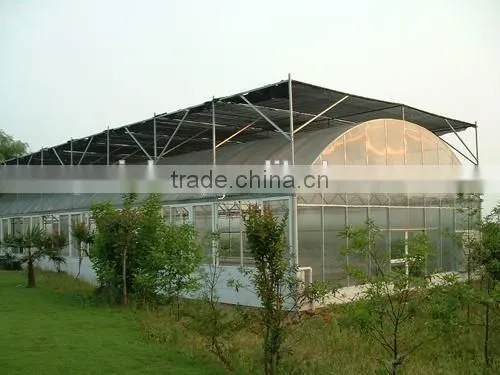 Agricultural plastic film greenhouse arch