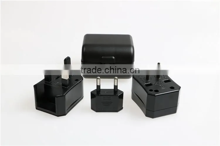 3A mini travel adapter electric plug unviersal travel adapter mini travel adapter without usb port