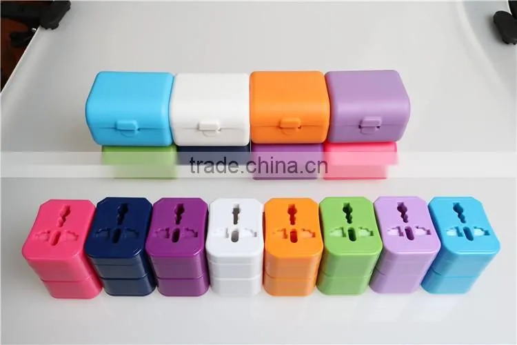 3A mini travel adapter electric plug unviersal travel adapter mini travel adapter without usb port
